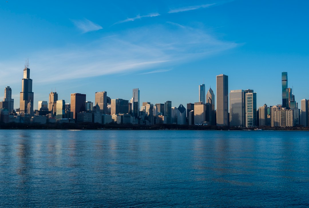 Cityscape illustrating private-equity business activity; not a portrait of Michael Kim