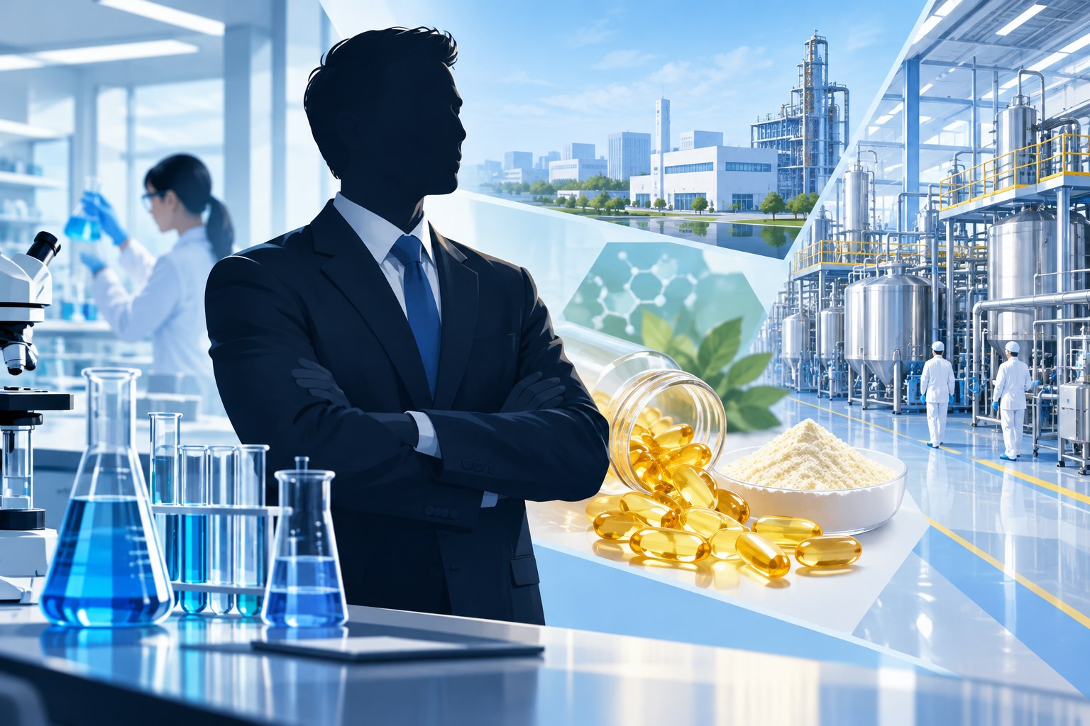 Editorial illustration for Hu Baifan biography; not a real photograph or likeness