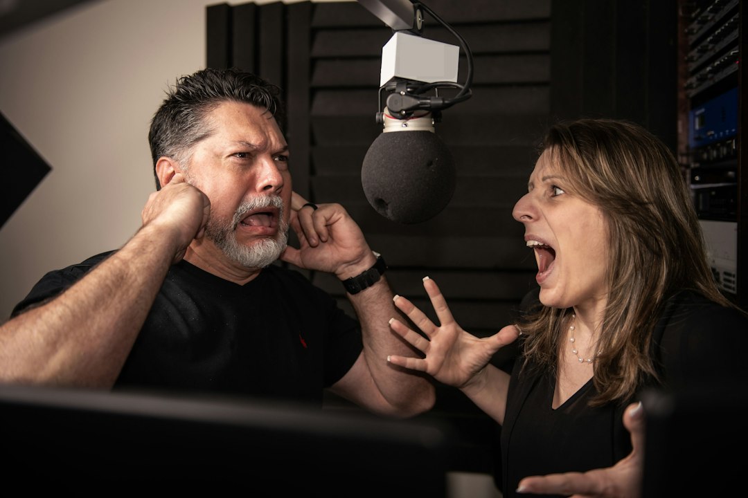 Illustrative voice recording studio for voice actor Tesshō Genda's biography